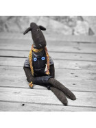 Design Stoffpferd im Tilda-Stil 42 cm