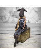 Design Stoffpferd im Tilda-Stil 42 cm