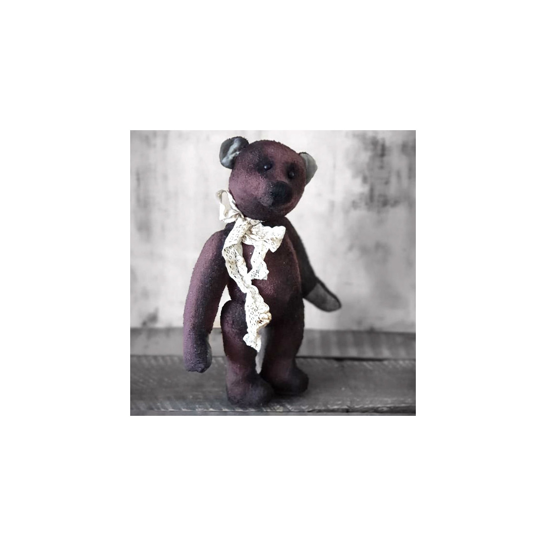 UNIKAT-Künstlerbär *Agnes*, shabby-Style, 20 cm von *gelibären
