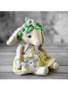 Vintage Künstlerschaf Mädchen 33 cm